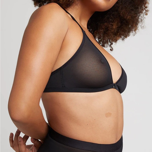 Negative Underwear Sieve Black Racer-Back Bra- NEW Size 2 NWT - Picture 3 of 7